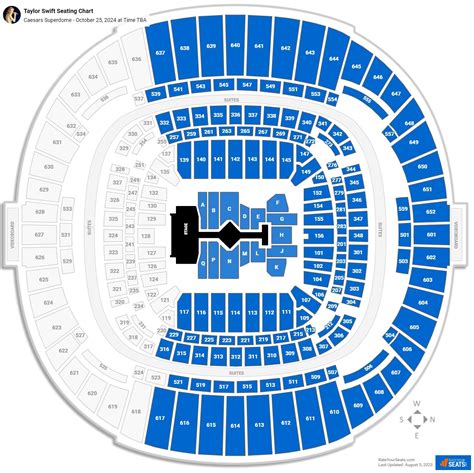 A premium Taylor Swift with Gracie Abrams floor seat can cost you as high as $53200.00. $4800.79 is usually the average price you’ll pay to attend a Taylor Swift with Gracie Abrams Caesars Superdome concert.